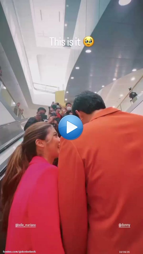 IG | @.awarewolves shared a video of Donny Pangilinan and Belle Mariano   :   DONBELLE Premieres24EVER  #DonnyPangilinanIsMANNY #BelleMarianoIsAYEF #DonBelle | #AnInconvenientLove