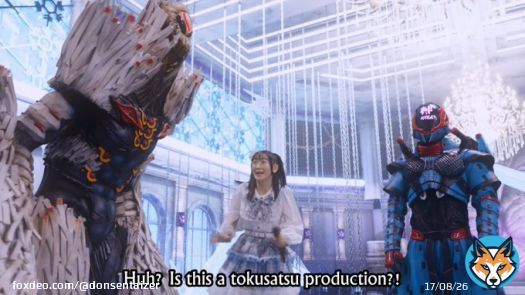 Suddenly, a tokusatsu-loving idol appears out of the blue. #KingOhger