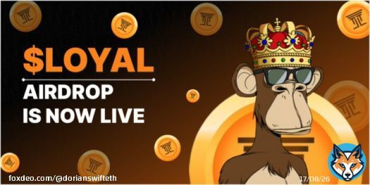 The $LOYAL airdrop is now LIVE!  Check eligibility and claim your tokens on:    $xrp $eth $ARB $pls #crypto #Lido $PEPE $CAPO #ethereum $mong $psyop $ben #ben $NIHAO $lbr $TRIAS MEXP $xrp #bitcoin $love $ladys #KuCoin $floki $bone $shiba