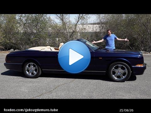 This Bentley Azure Was Peak 1990s Obscene Wealth Luxury