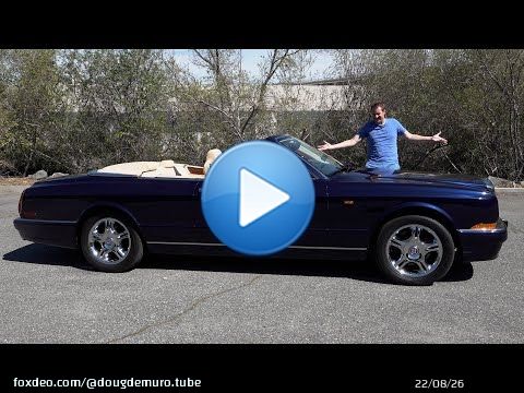 This Bentley Azure Was Peak 1990s Obscene Wealth Luxury