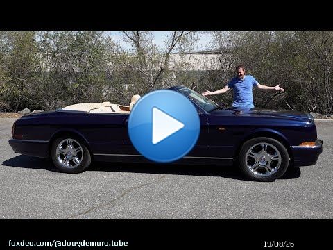 This Bentley Azure Was Peak 1990s Obscene Wealth Luxury