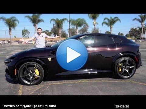 The Ferrari Purosangue Is a $400,000 Super SUV with 715 Horsepower!
