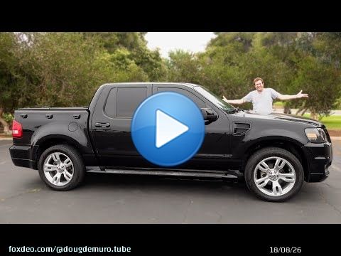The Ford Explorer Sport Trac Was a Big Deal In the 2000s