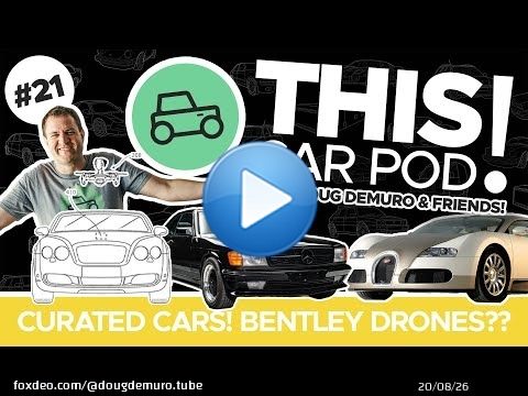The Future of the Collector Car Market, Flying Bentley Drones, and Worst Value Cars THISCARPOD! EP21