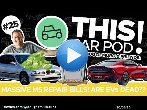Are EVs Dead? Huge E39 M5 Repair Bills, Falling Skyline GT-R Values, and More! | THISCARPOD! EP25