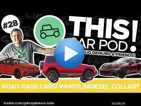 Ugliest Car Ever? Doug DeMuro's Road Rage Strategy, and the Tesla Future Classic! THIS CAR POD! EP28