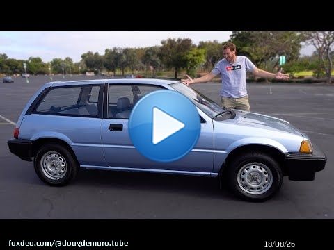 This Amazing 1986 Honda Civic Is Basic Transportation 40 Years Ago
