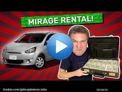 Here's How I Paid Triple the Price For a Mitsubishi Mirage Turo Rental