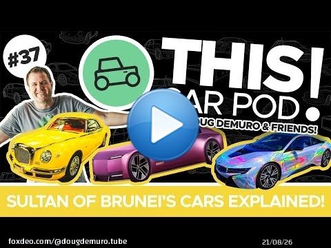 Incredible Sultan of Brunei Collection Photos Leaked! Doug's Jaguar Concept Take! THISCARPOD! EP37