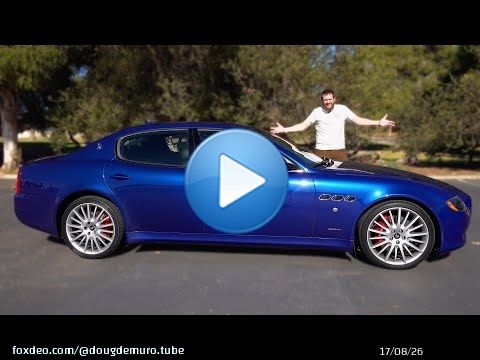 The 2000s Maserati Quattroporte Is Better Than You Think