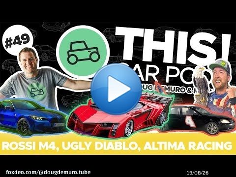 The Ugliest Supercar, Best License Plate Designs, and a Big Automotive Regret! THIS CAR POD! EP49
