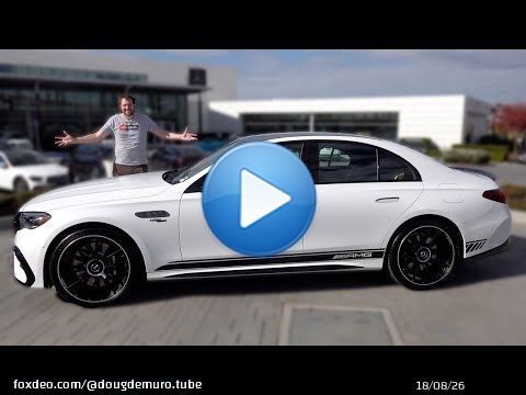 The 2025 Mercedes-AMG E53 Is a 600-Horsepower Muscle Sedan