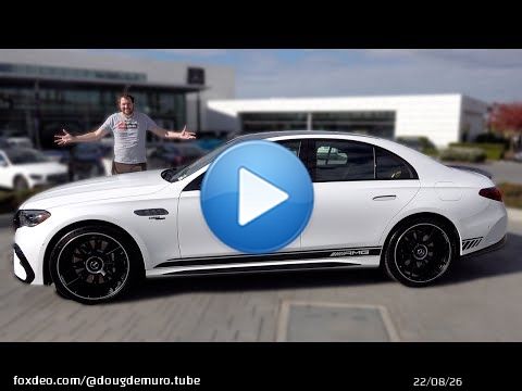 The 2025 Mercedes-AMG E53 Is a 600-Horsepower Muscle Sedan