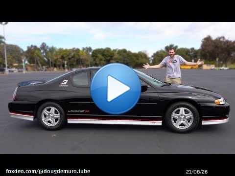 The Chevy Monte Carlo SS Dale Earnhardt Edition Is a Joyous Special Edition