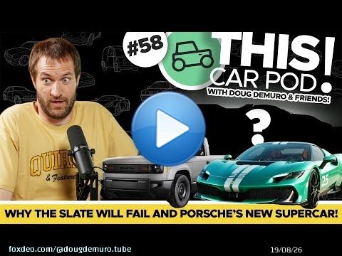 Will Slate Pickup Fail? New Ferrari Reveal, Future Classics People HATE Now! THIS CAR POD! EP58