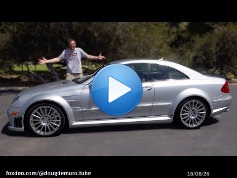 The Mercedes-Benz CLK63 AMG Black Series Is a German Muscle Car