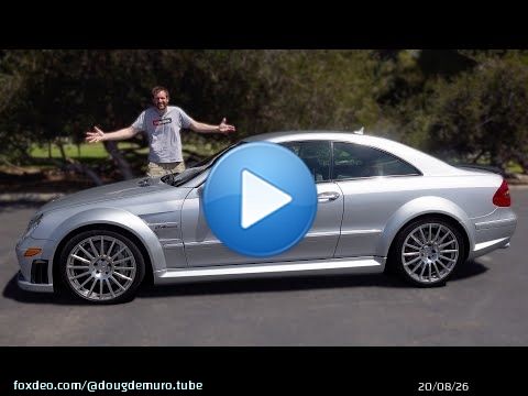 The Mercedes-Benz CLK63 AMG Black Series Is a German Muscle Car