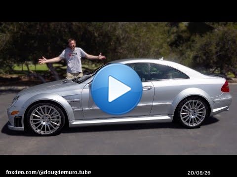 The Mercedes-Benz CLK63 AMG Black Series Is a German Muscle Car