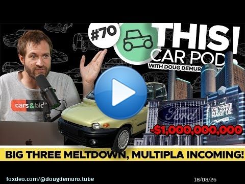 The Big Three are in Big Trouble, Industry Collapse Soon? Nick Bought a Multipla?! THISCARPOD! EP70
