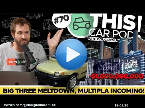 The Big Three are in Big Trouble, Industry Collapse Soon? Nick Bought a Multipla?! THISCARPOD! EP70