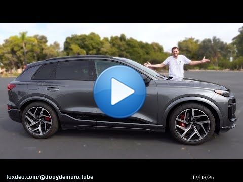 The 2025 Audi SQ6 E-Tron Is Surprisingly Cool and Fun