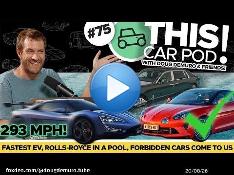 Honda's Failure, Forbidden Euro Cars Coming To US, New Speed Record, Rolls In A Pool! THISCARPOD! 75