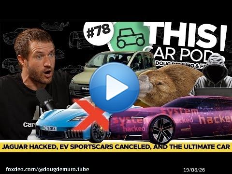 Electric Sports Cars Get Cancelled, The Ultimate Car, and a Fiat Multipla! THISCARPOD! EP78