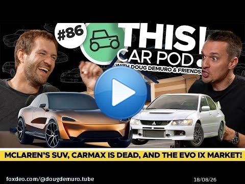 McLaren SUV? Ford Lighting Cancelled! CarMax Crash Here? Hoovies Garage Joins! THISCARPOD! EP86