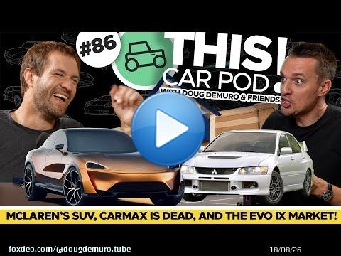 Hoovies Garage Joins! New McLaren SUV, Ford Lightning Canceled & CarMax Collapse? THIS CAR POD! EP86