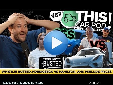 WhistlinDiesel Arrested, Montana Plates, Koenigsegg Drama, Honda Prelude HUGE FAIL! THISCARPOD EP87