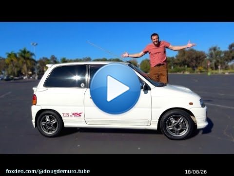 The Daihatsu Mira TR-XX Avanzato R4 Is Tiny Fun