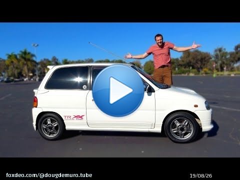 The Daihatsu Mira TR-XX Avanzato R4 Is Tiny Fun