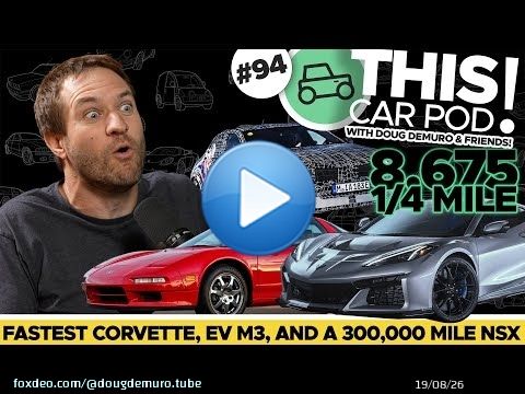 BMW M3 Goes Electric?! The Corvette ZR1X! Why is Doug Disappointed? THISCARPOD! EP94