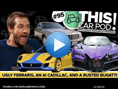 The AI Car Auction Drama, Ugliest Ferrari Collection, and Repairing a Bugatti?! THIS CAR POD! EP95