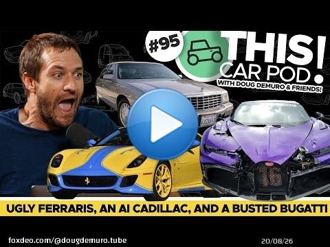 The AI Car Auction Drama, Ugliest Ferrari Collection, and Repairing a Bugatti?! THIS CAR POD! EP95