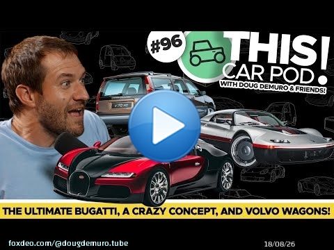 Ultimate Bugatti is Here, Volvo Brings Back Wagons, WhistlinDiesel Arrested… Again! THISCARPOD! EP96