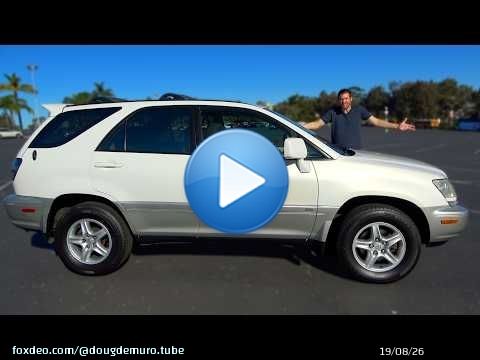 The Original Lexus RX300 Changed Everything