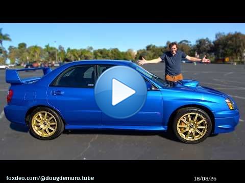 This Pristine 2004 Subaru Impreza WRX STI Is So Insanely Cool