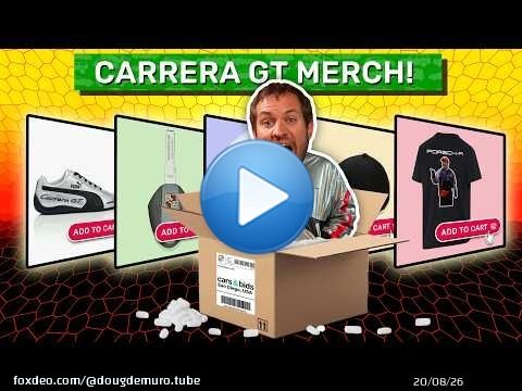 I Bought the Ugly Porsche Carrera GT Anniversary Merch Collection