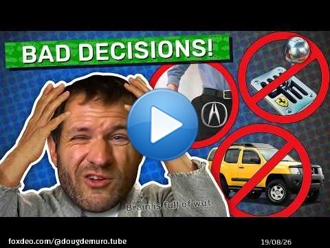 The Worst Car Decisions of the Last 30 Years