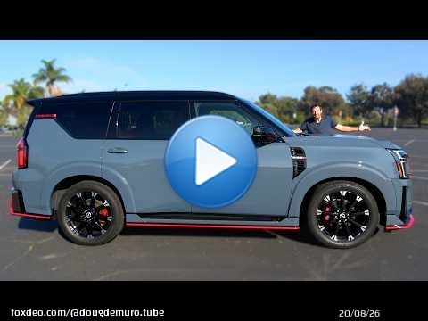 The 2026 Nissan Armada Nismo Is Weird and Hilarious