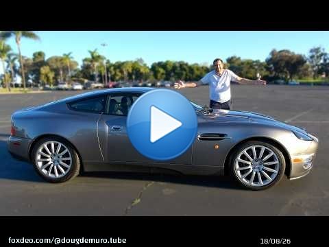 The 2003 Aston Martin Vanquish Is Beautiful and Underrated