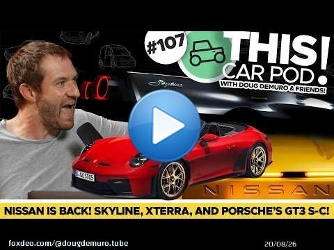 Nissan is Back! New Skyline, Xterra and Juke! GT3 Convertible Is Here! THIS CAR POD! EP107