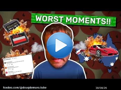 My 6 Worst Moments As a Car YouTuber