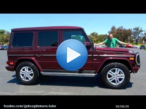 Here's Why the Mercedes-Benz G550 Is a Great Enthusiast SUV