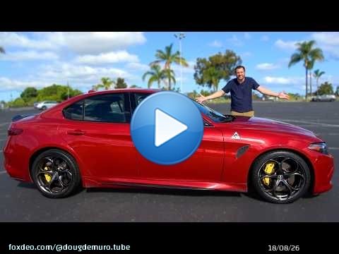 The 2017 Alfa Romeo Giulia Quadrifoglio Is a Bargain Fast Sedan