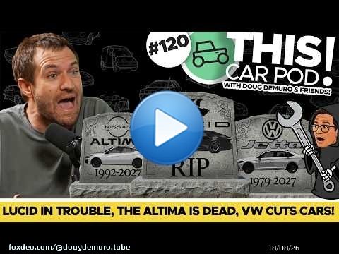 Lucid In Trouble, Altima Is Dead, Volkswagen Makes Cuts, The LFA Is Electric! THIS CAR POD! EP120