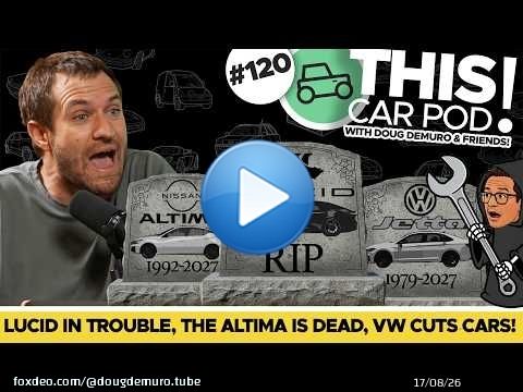 Lucid In Trouble, Altima Is Dead, Volkswagen Makes Cuts, The LFA Is Electric! THIS CAR POD! EP120