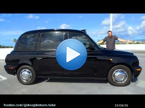 The London Taxi Is an Iconic, Quirky People Mover